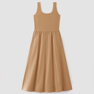 Everlane Tan Midi Dress